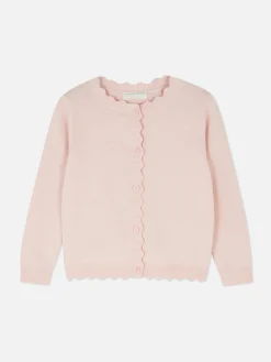 Casaco Malha Botões Recortes