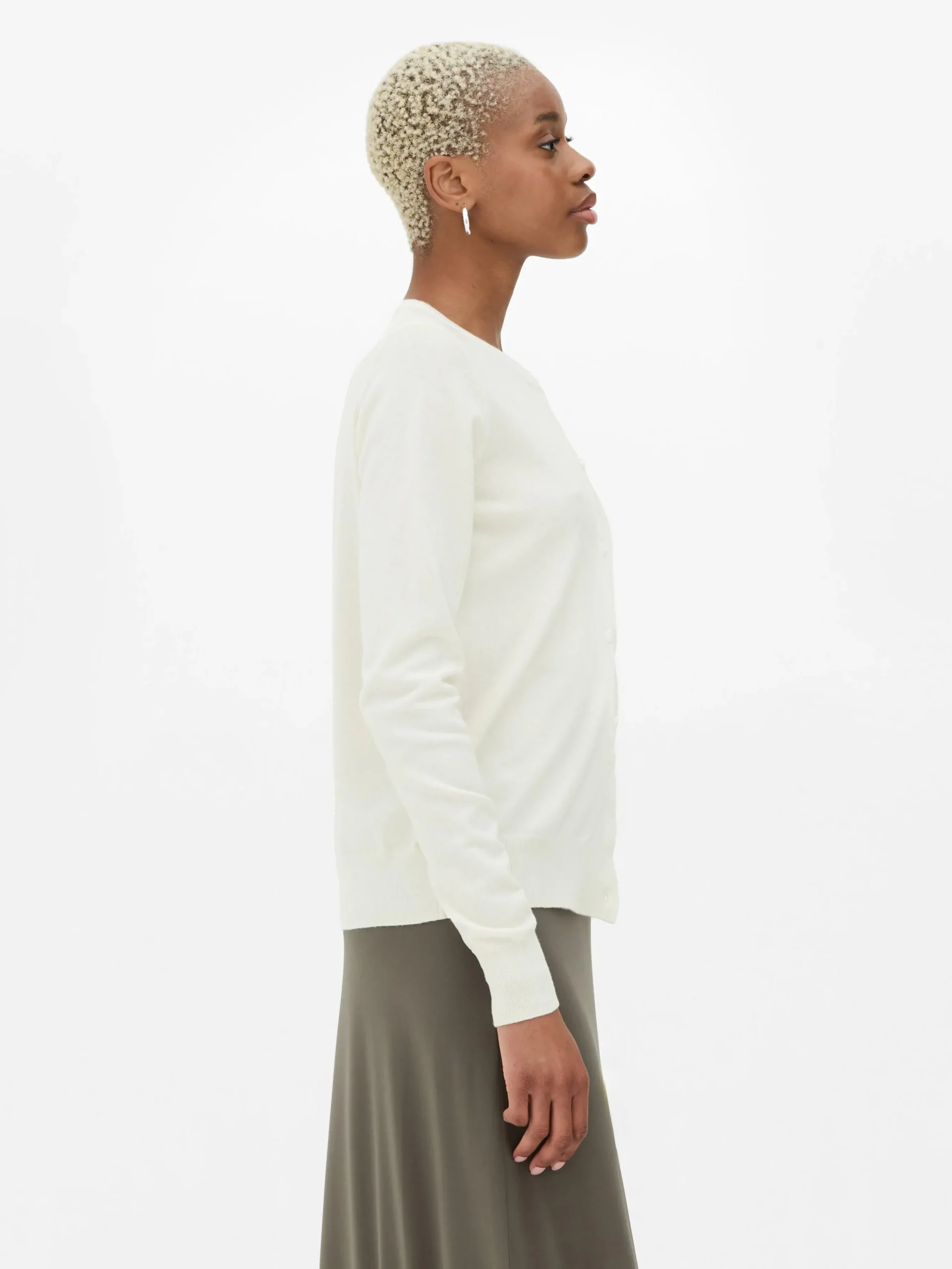 Casaco Malha Gola Redonda Clássica