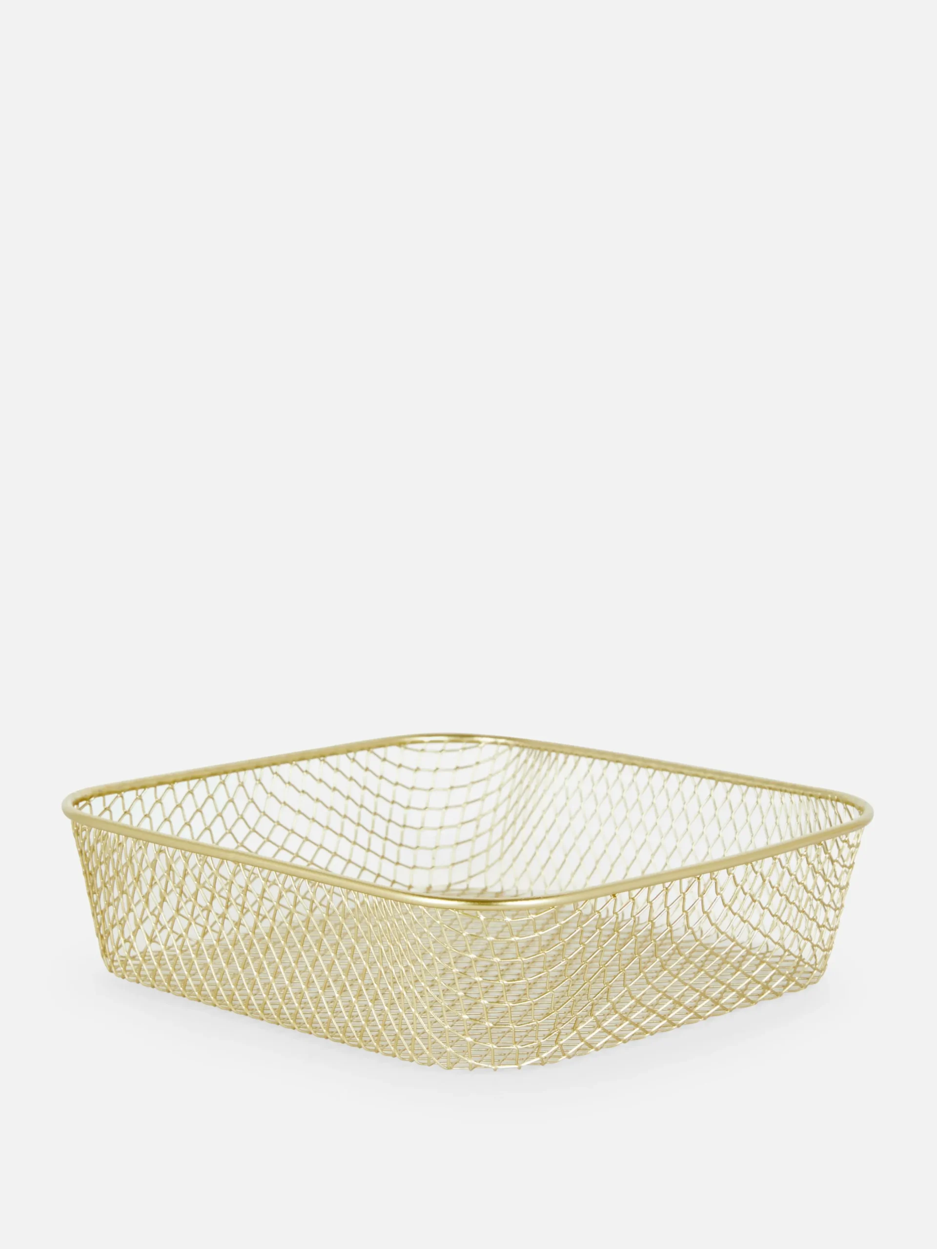 Cesto Arame Malha Pequeno