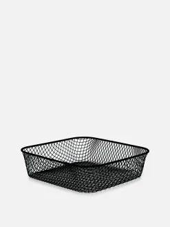 Cesto Arame Malha Pequeno