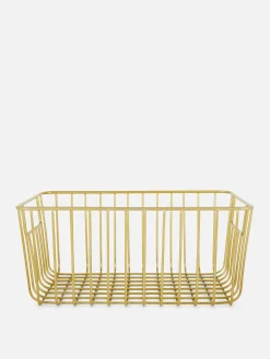 Cesto Arrumação Fio Metálico