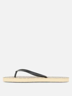 Chinelos De Dedo Estampados