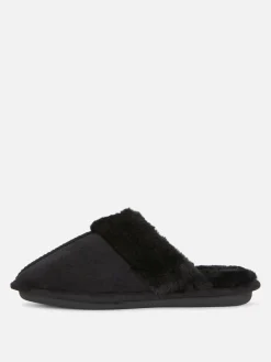 Chinelos De Imitação De Camurça