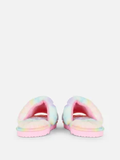 Chinelos Imitação Pelo Ombré