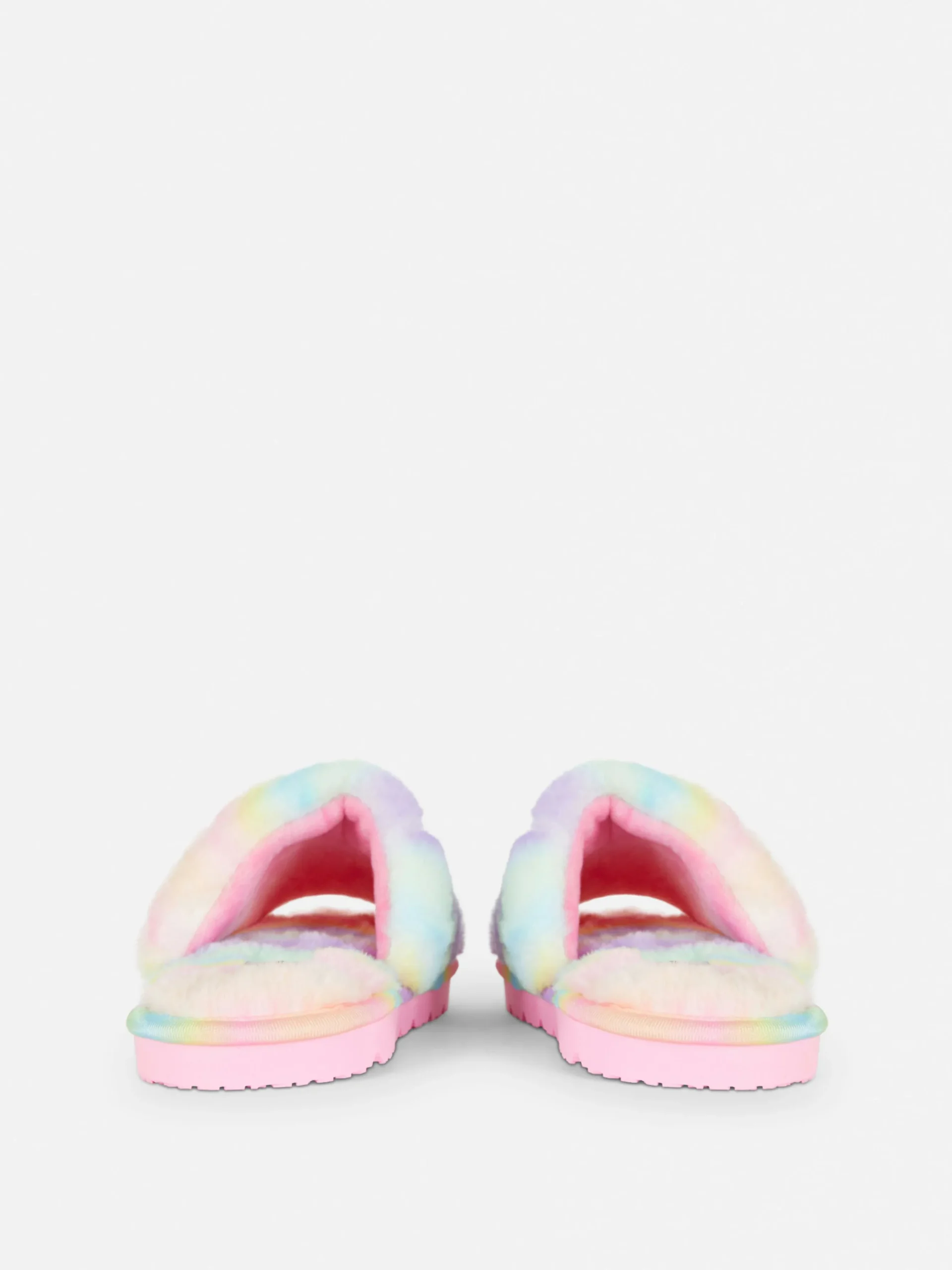 Chinelos Imitação Pelo Ombré