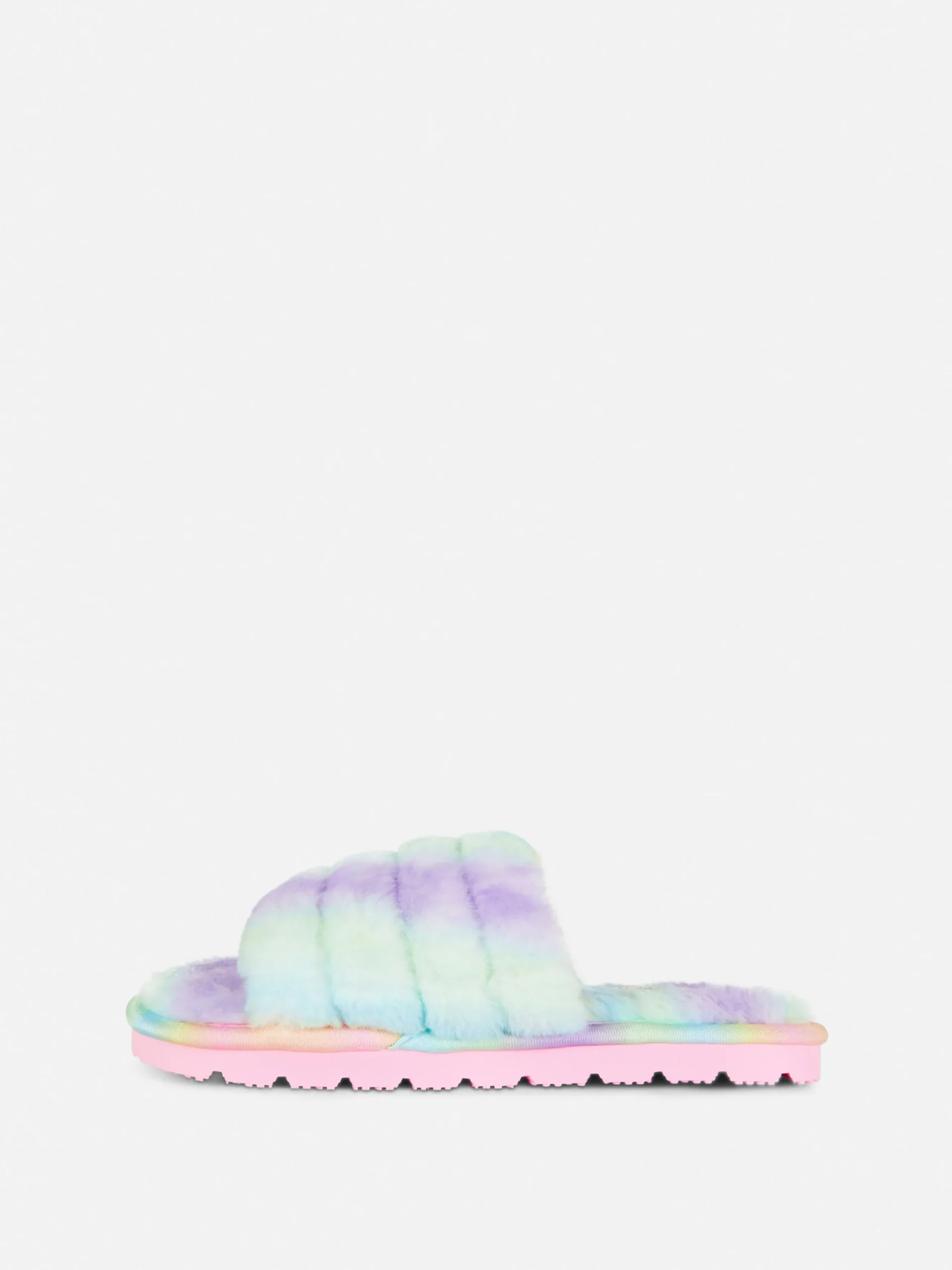 Chinelos Imitação Pelo Ombré