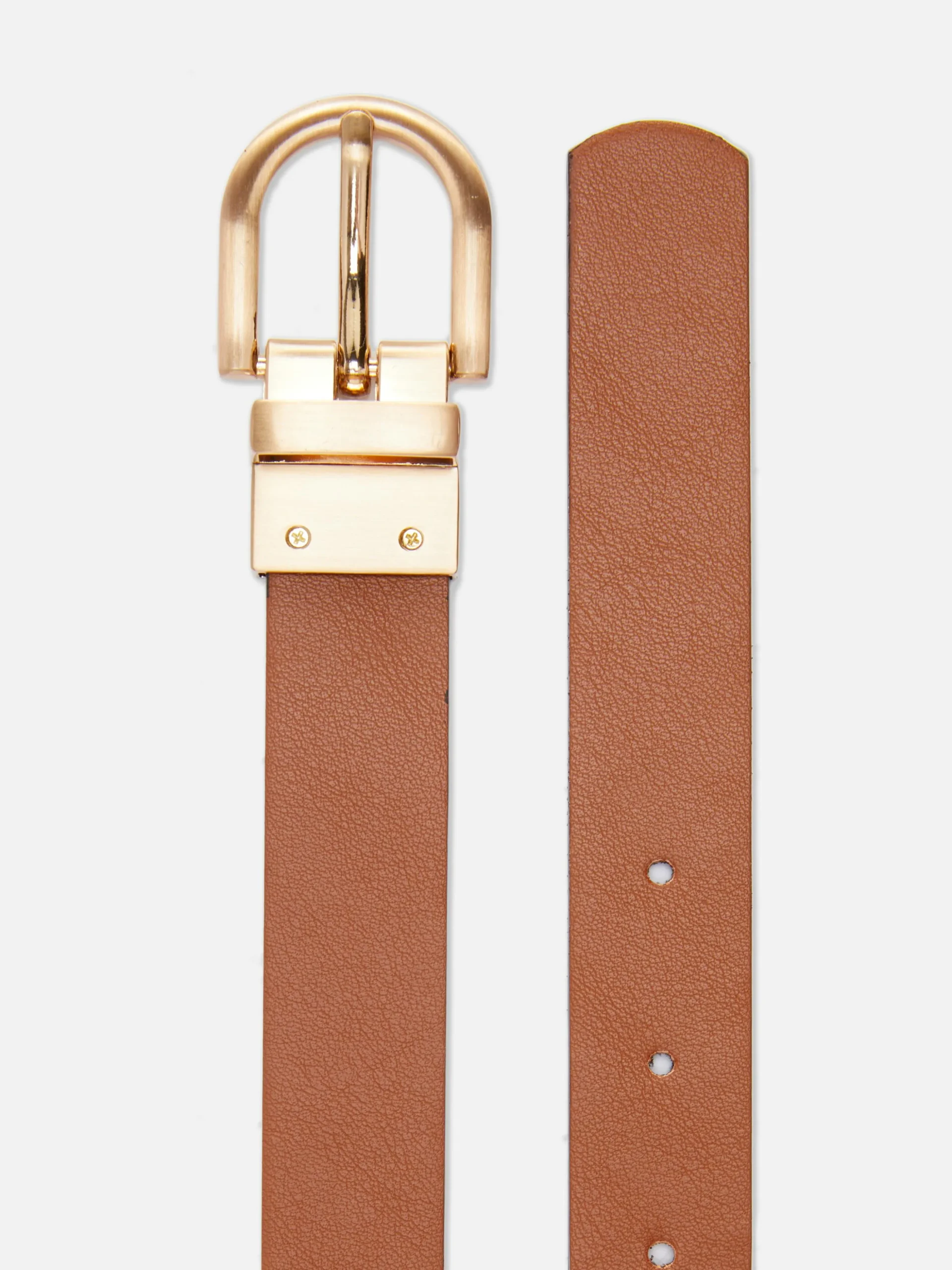 Cinto Imitação Pele Reversível