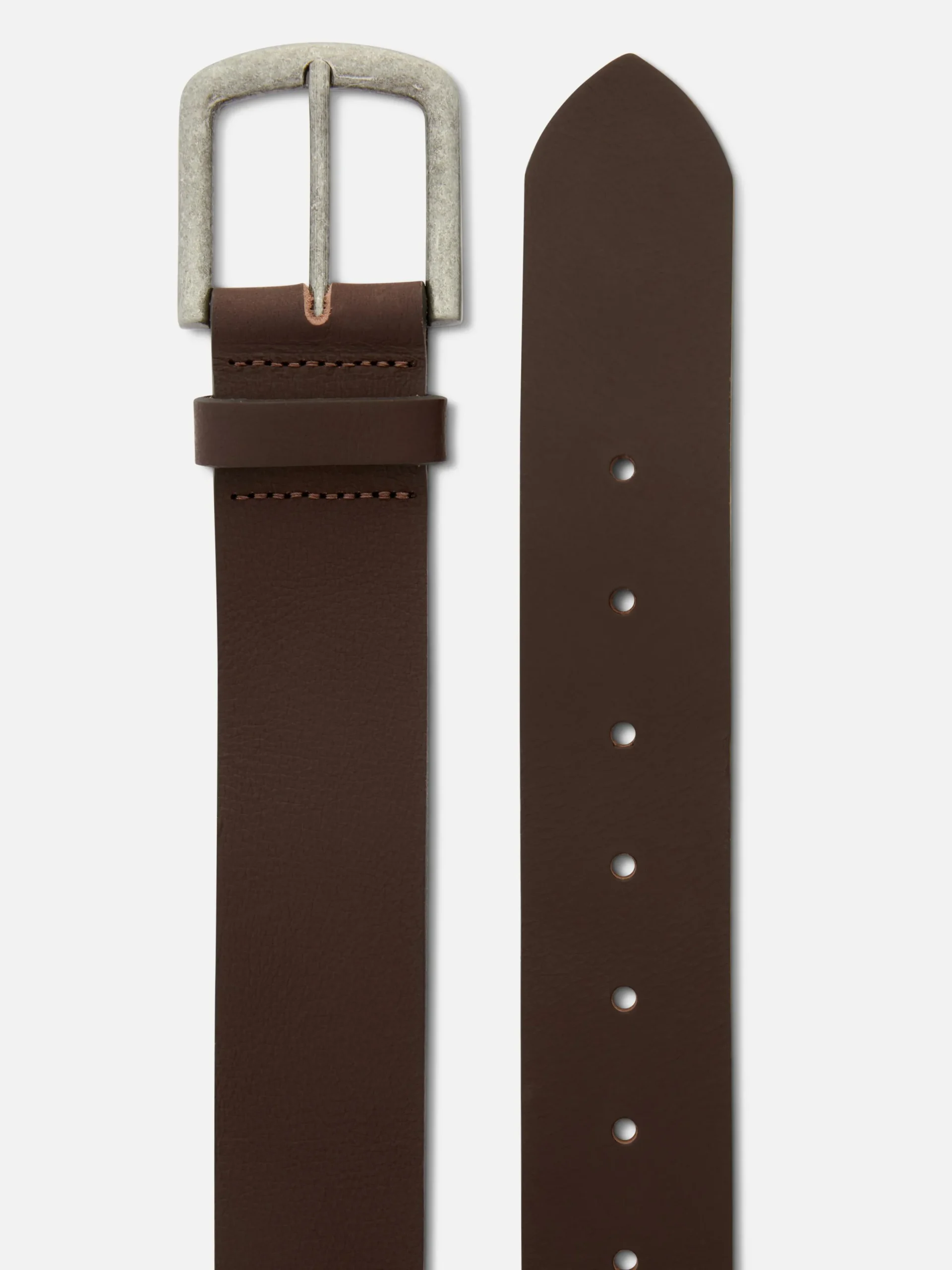 Cinto Pele Fivela Quadrada