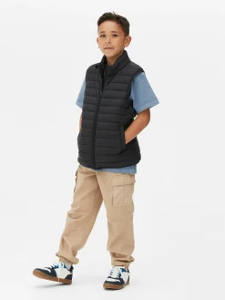 Colete Acolchoado C/ Fecho De Correr