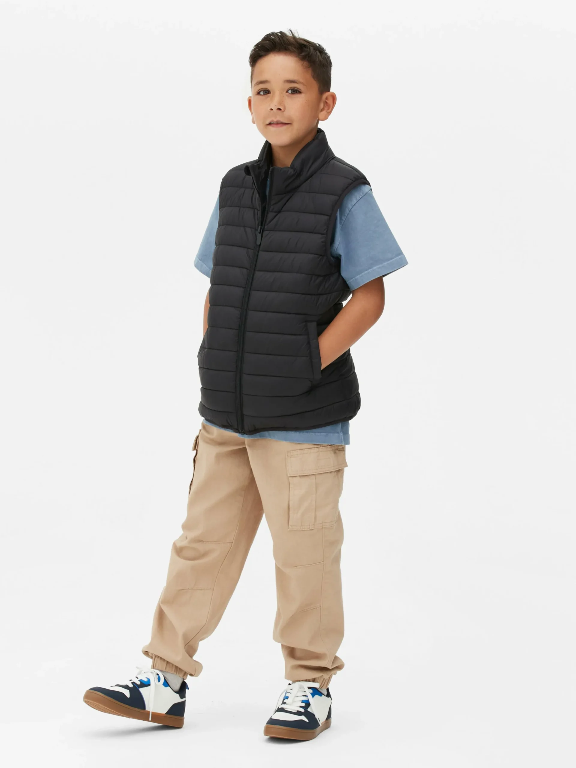 Colete Acolchoado C/ Fecho De Correr