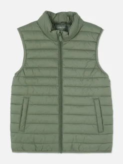 Colete Acolchoado C/ Fecho De Correr