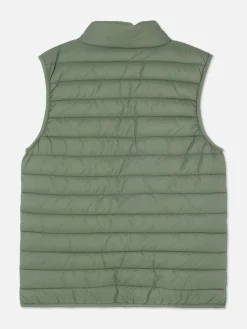 Colete Acolchoado C/ Fecho De Correr