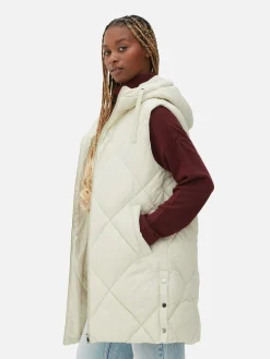 Colete Acolchoado Capuz