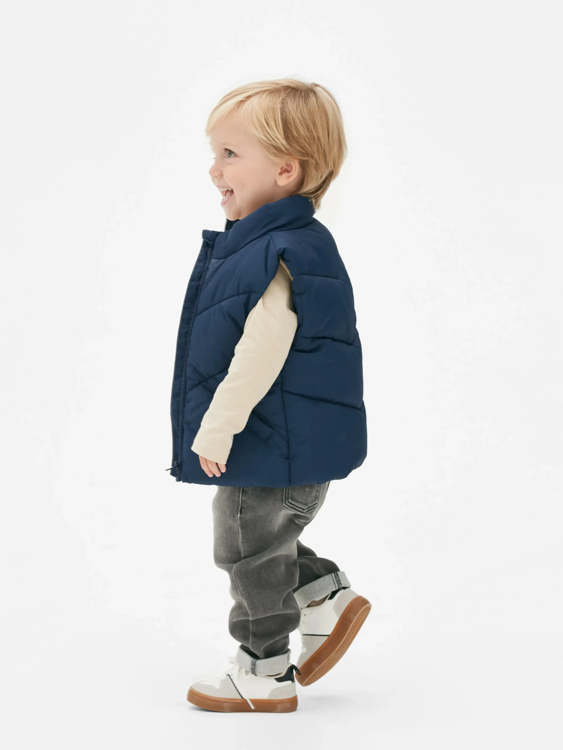 Colete Acolchoado Fecho Correr