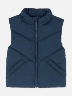 Colete Acolchoado Fecho Correr