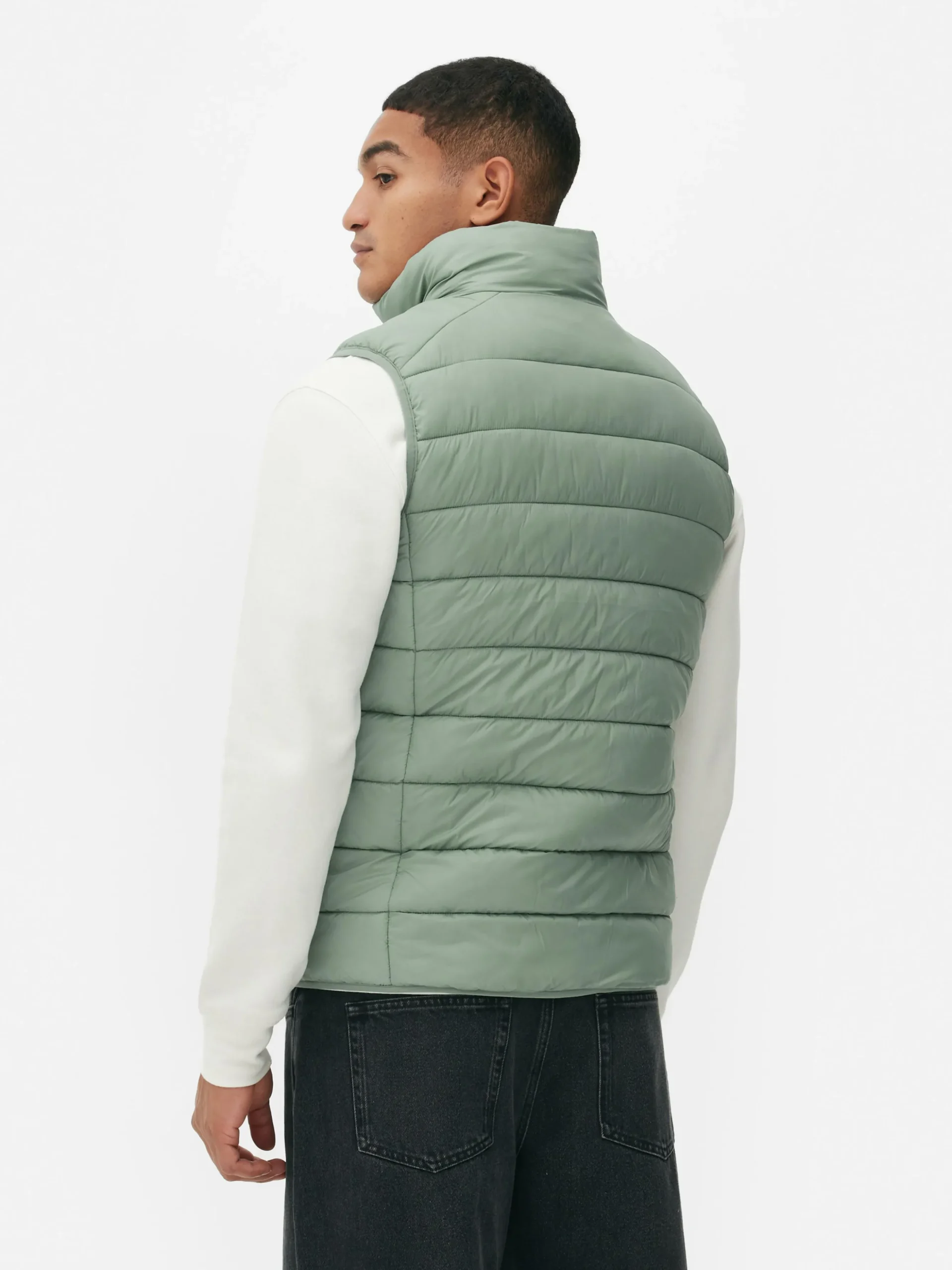 Colete Acolchoado Fecho Correr