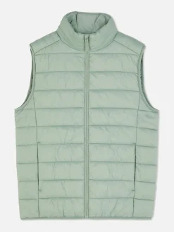 Colete Acolchoado Fecho Correr