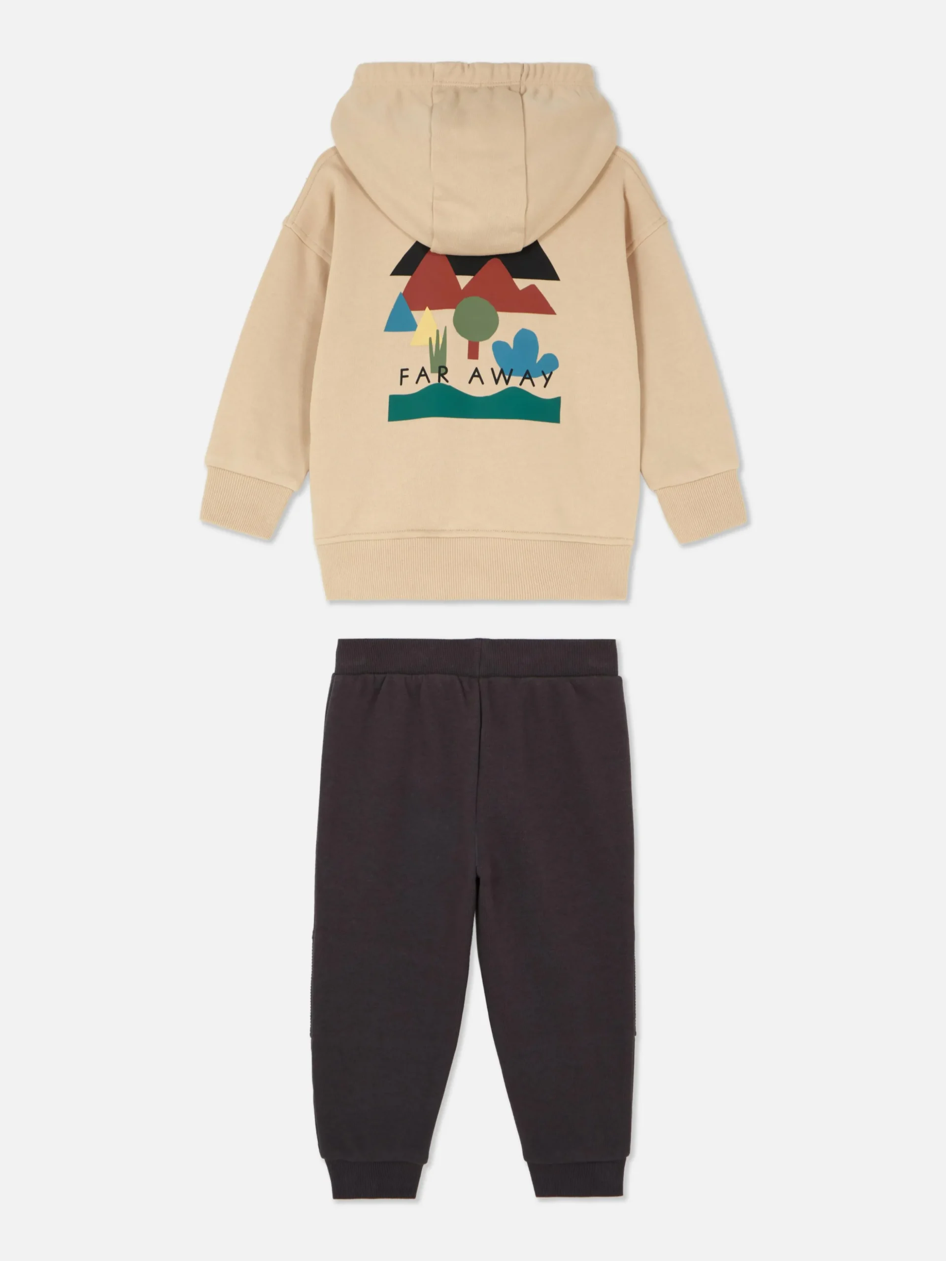 Conjunto Camisola Capuz/calças Treino