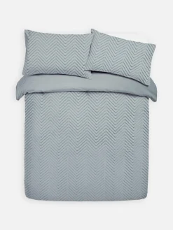 Conjunto Capa Edredão Pinsonic Chevron Super King