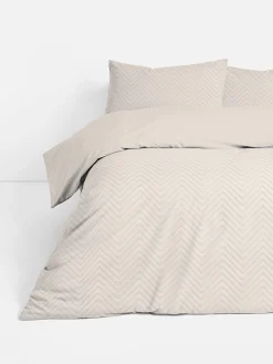 Conjunto Capa Edredão Super King Chevron Pinsonic