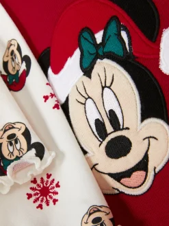 Conjunto Coordenado Camisola/leggings Natal Disney Minnie