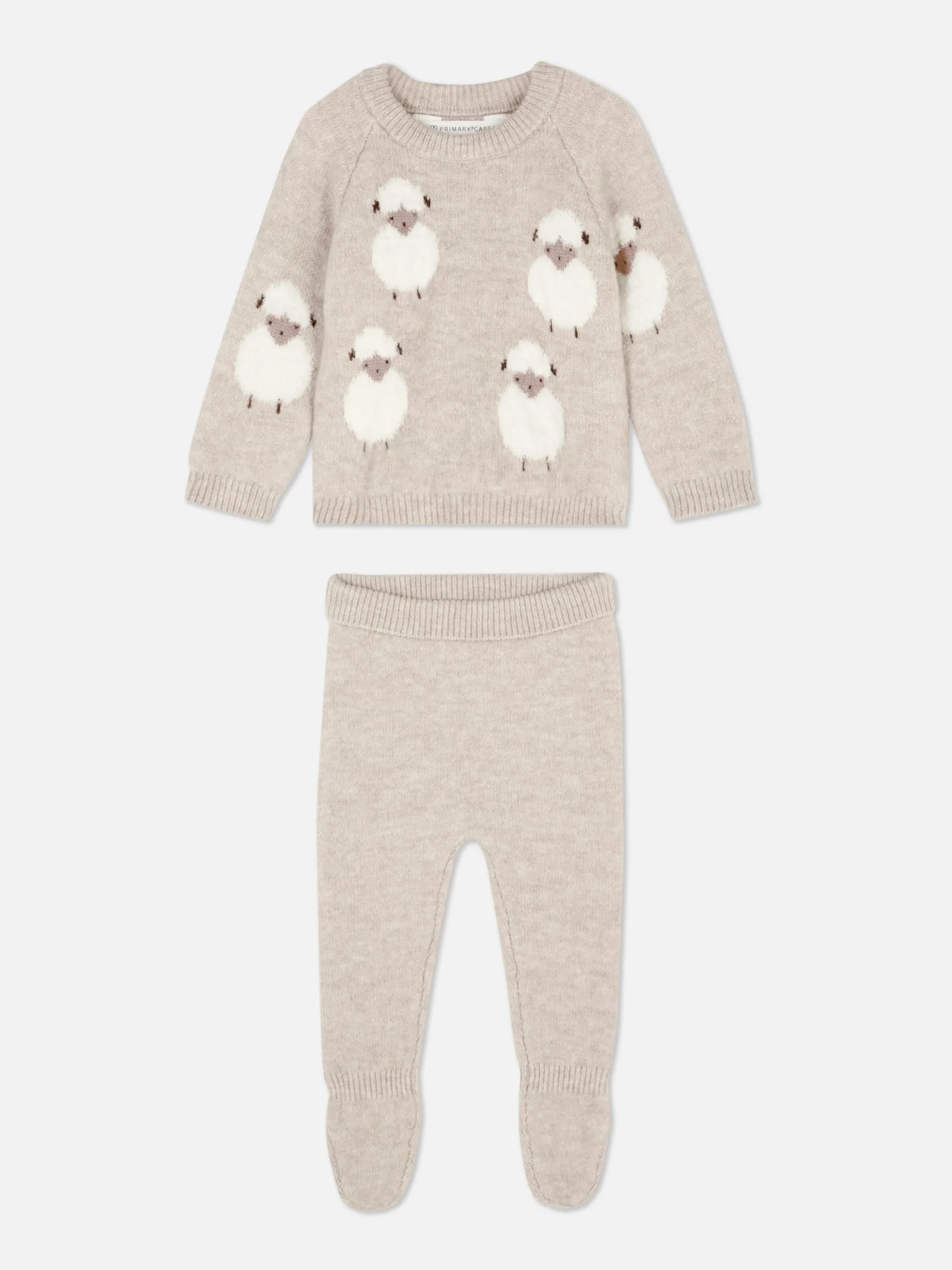 Conjunto Coordenado Leggings/camisola Malha Ovelha