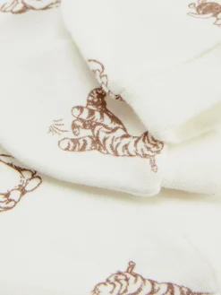 Conjunto Luvas S/ Dedos/chapéu Prematuro Disney Winnie The Pooh