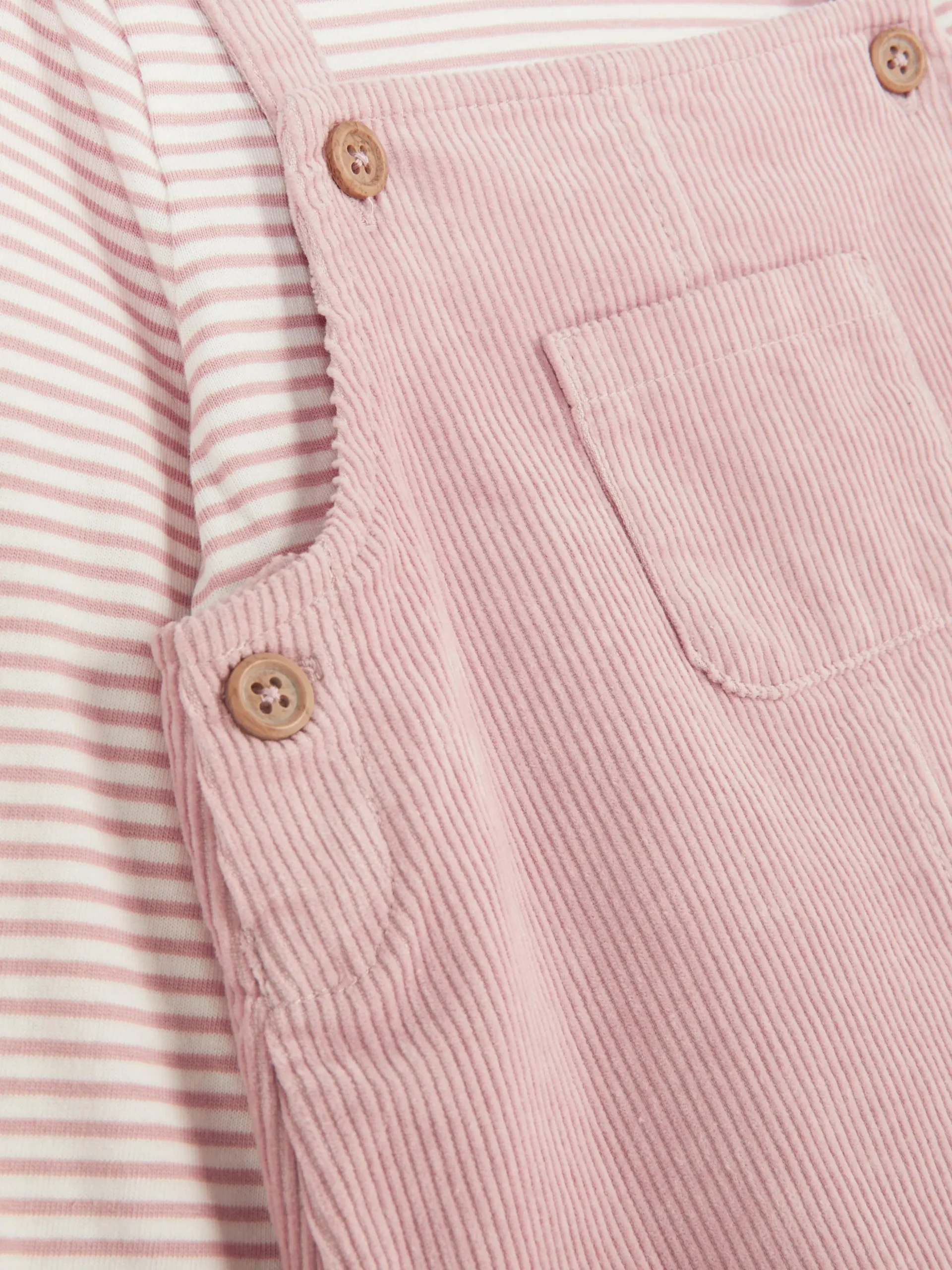 Conjunto T-shirt Riscas/vestido Macacão Bombazina