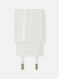 Ficha Adaptador Viagem Duplo Dois Pinos