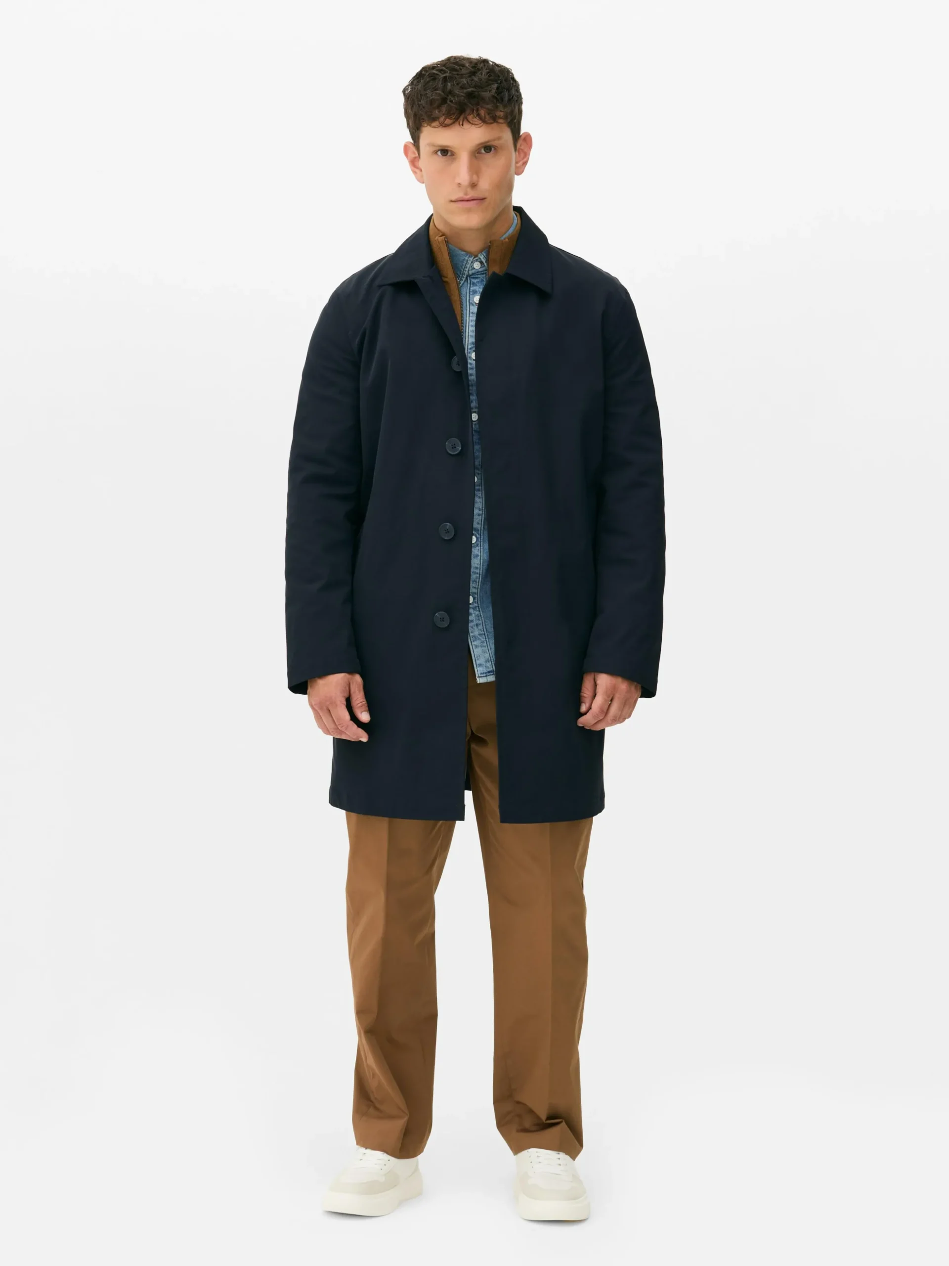 Gabardina Traçada Comprida