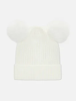 Gorro Malha Pompom