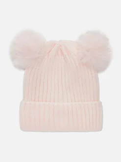 Gorro Malha Pompom