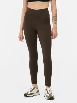 Leggings Malha Cintura Subida