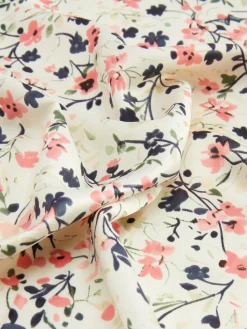 Lenço Pescoço Estampado Coração