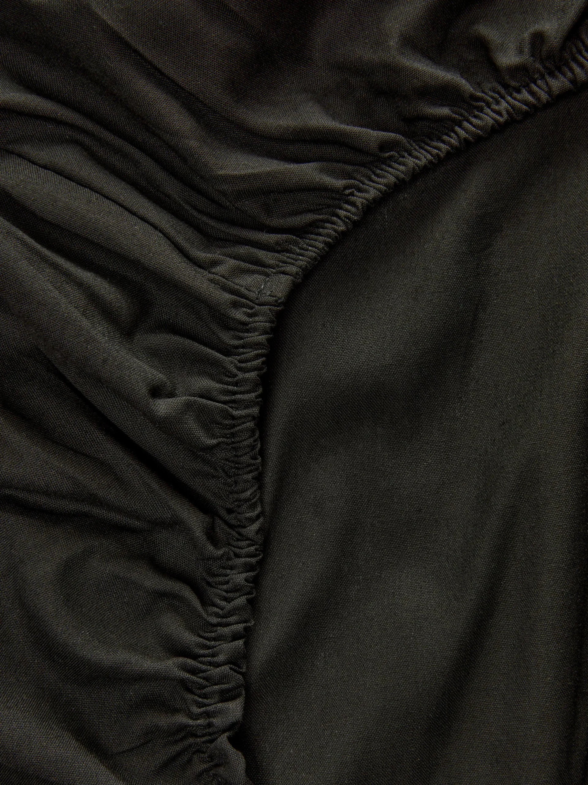 Lençol Ajustável De Solteiro Rico Em Algodão