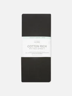 Lençol Ajustável Tamanho King Rico Algodão