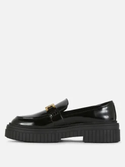 Loafers Sola Grossa Detalhe Corrente