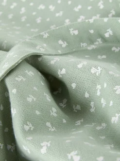 Mala Estilo Shopper Lona Algodão Padrão Floral