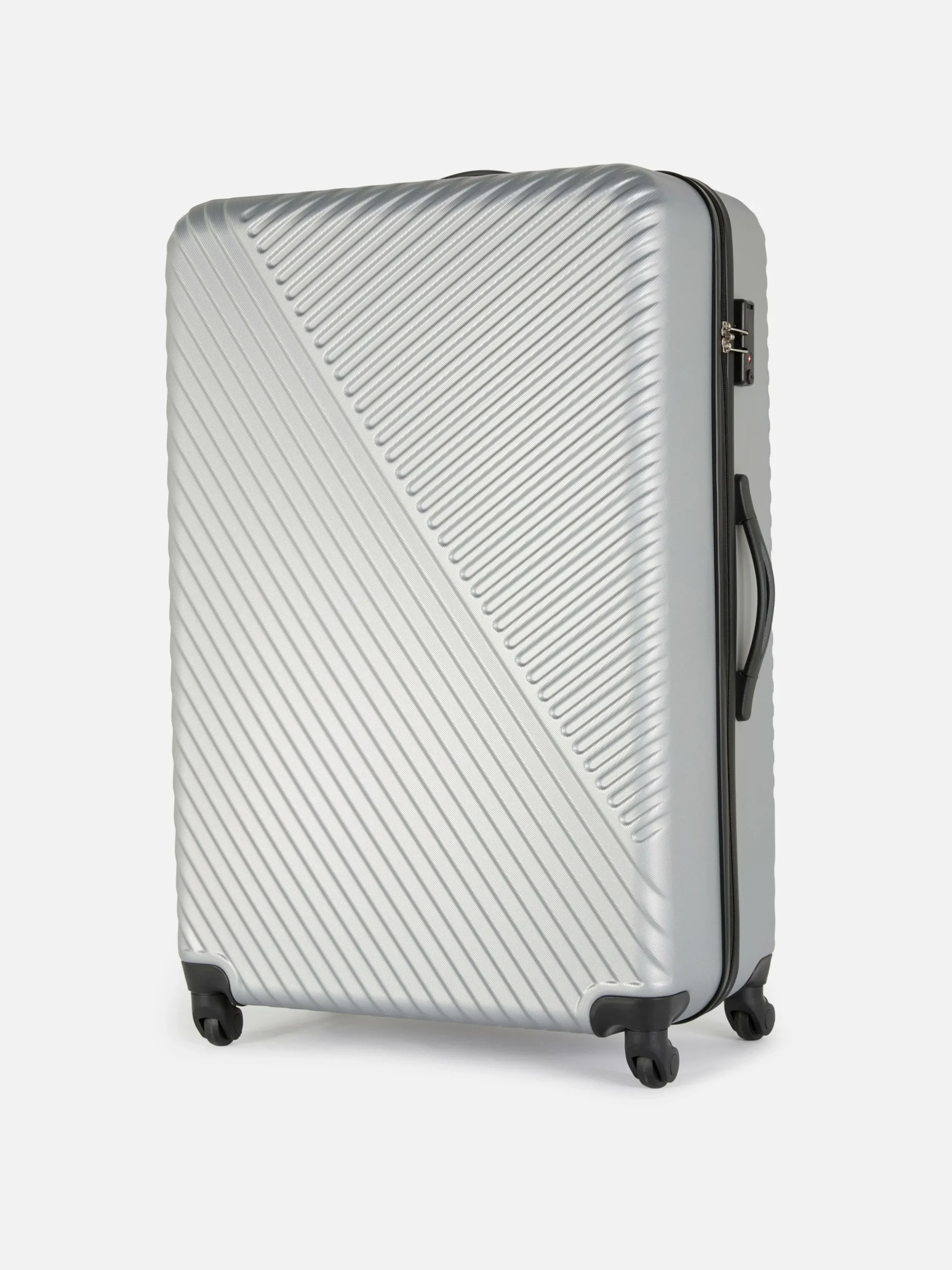 Mala Viagem Rígida Estriada 4 Rodas