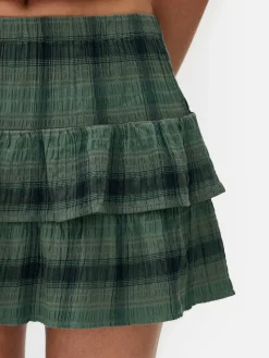 Minissaia Camadas Padrão Xadrez