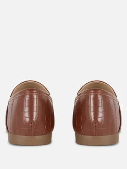 Mocassins Bridão Imitação Pele