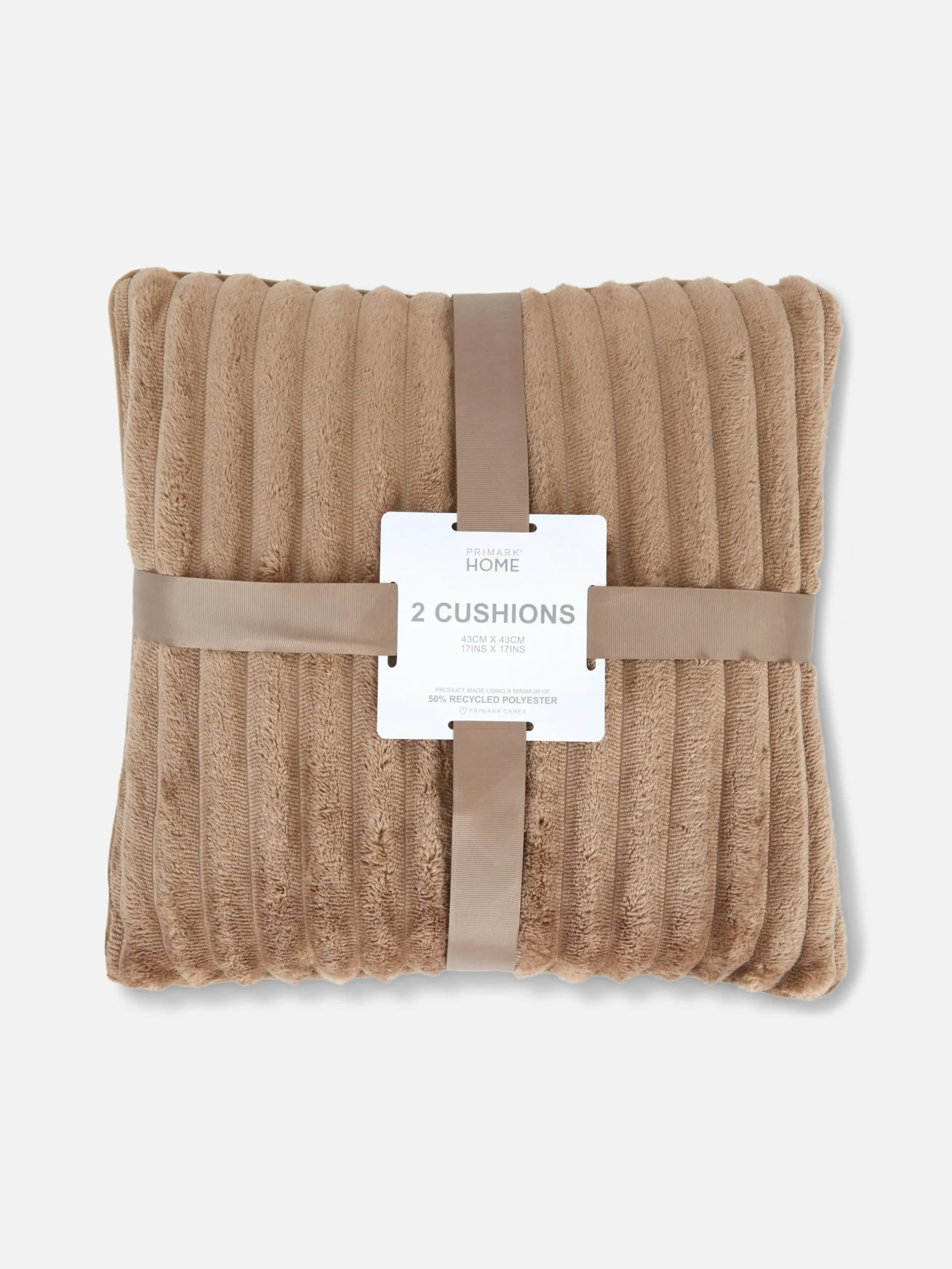 Pack 2 Almofadas Decorativas Caneladas Aconchegantes