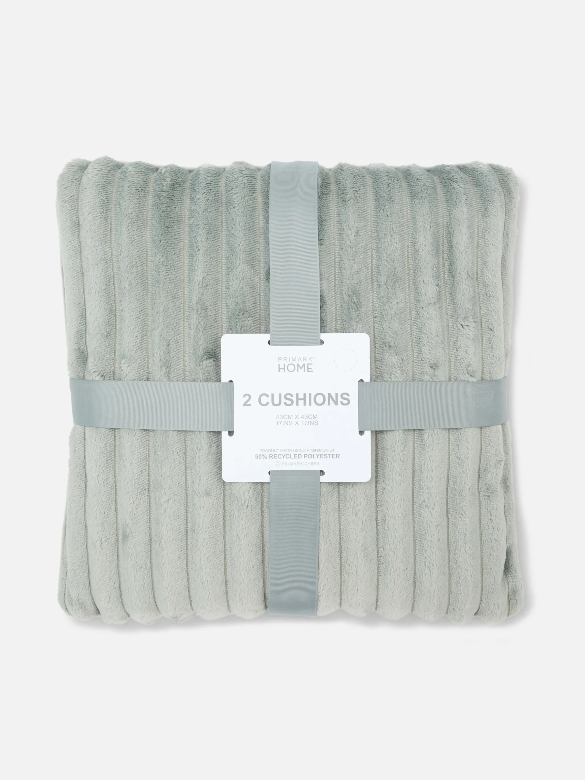 Pack 2 Almofadas Decorativas Caneladas Aconchegantes