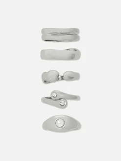 Pack 5 Anéis Grossos Sortidos