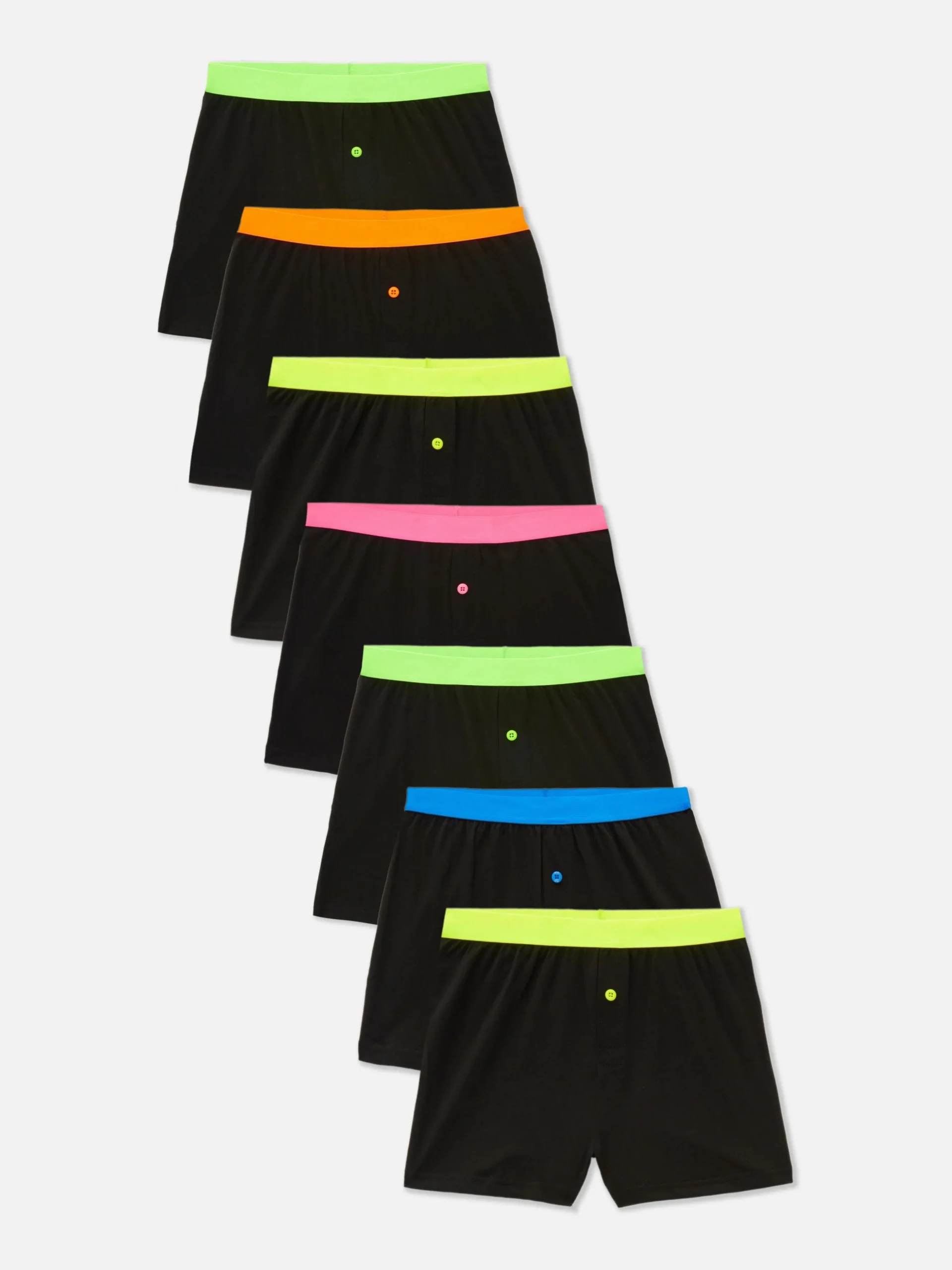 Pack 7 Boxers Néon