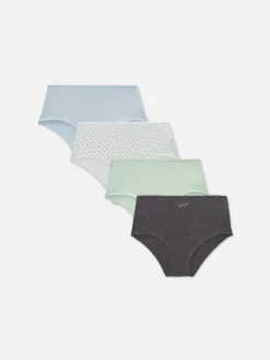 Pack 4 Calções Cintura Subida