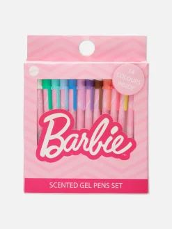 Pack 14 Canetas Gel Perfumadas Barbie