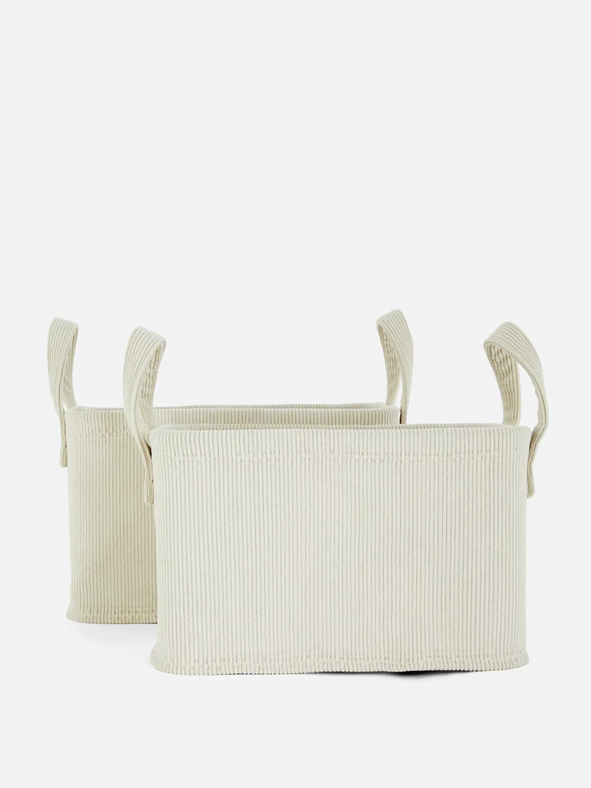 Pack 2 Cestos Arrumação Encaixados