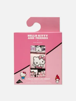 Pack 3 Cuecas Cavadas Hello Kitty