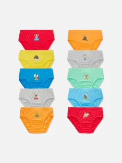 Pack 10 Cuecas Gráficas Animais